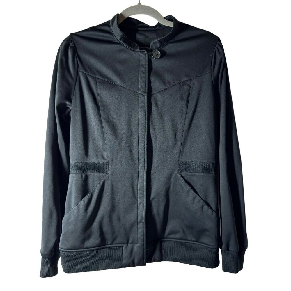Oakley Women’s Jacket Black Full Zip Up Cycling Size Large